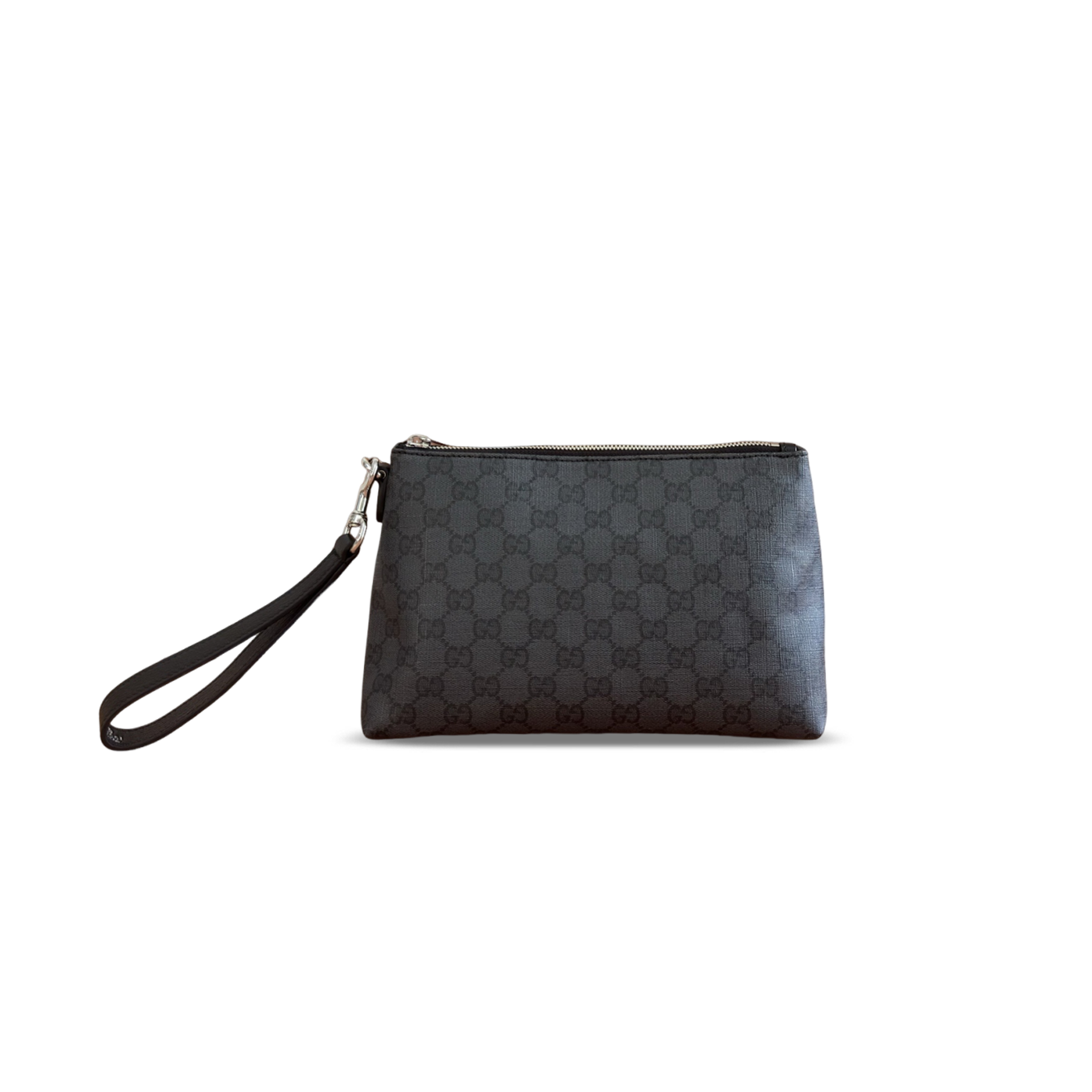 GUCCI SMALL GG POUCH WITH WEB 875821 (25.5*15*10cm)